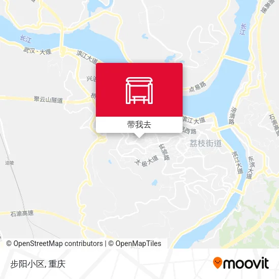 步阳小区地图
