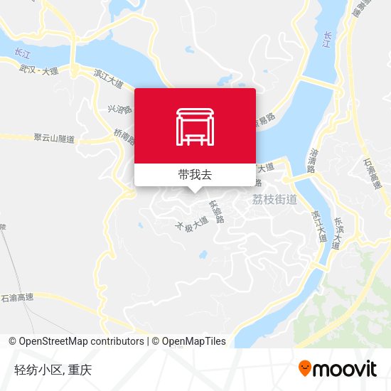 轻纺小区地图