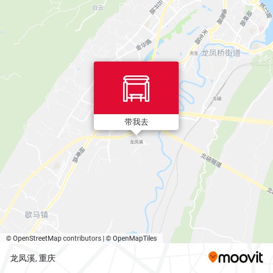 龙凤溪地图