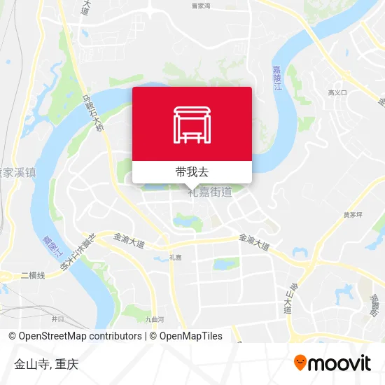 金山寺地图