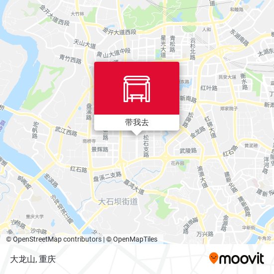 大龙山地图