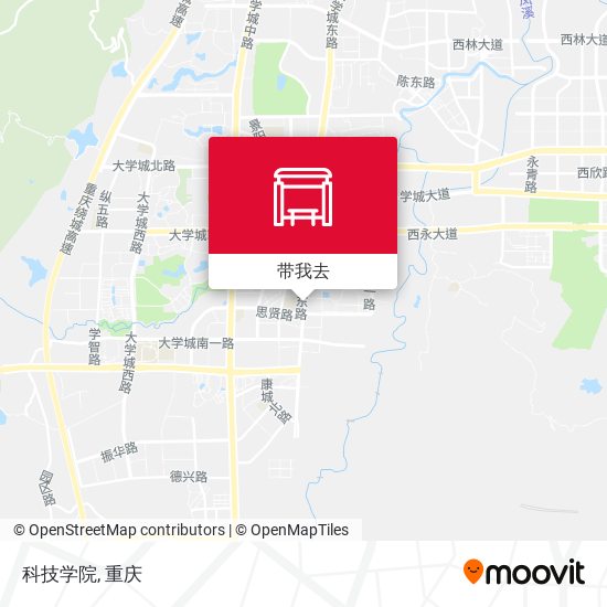 科技学院地图