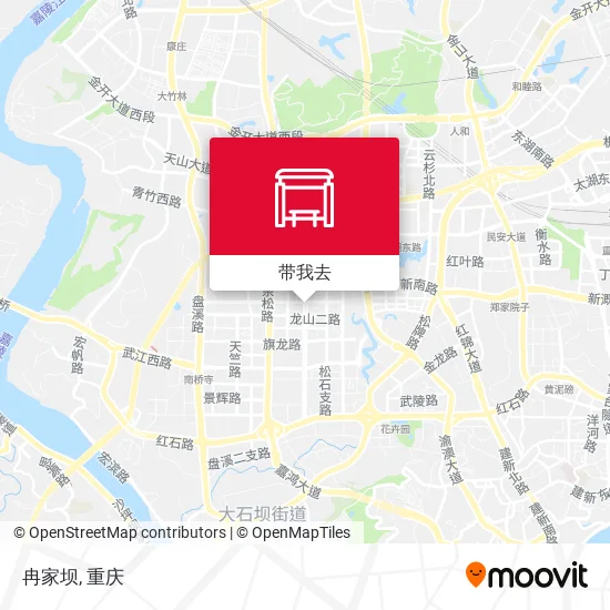 冉家坝地图