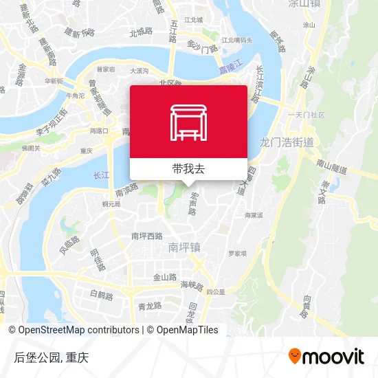 后堡公园地图