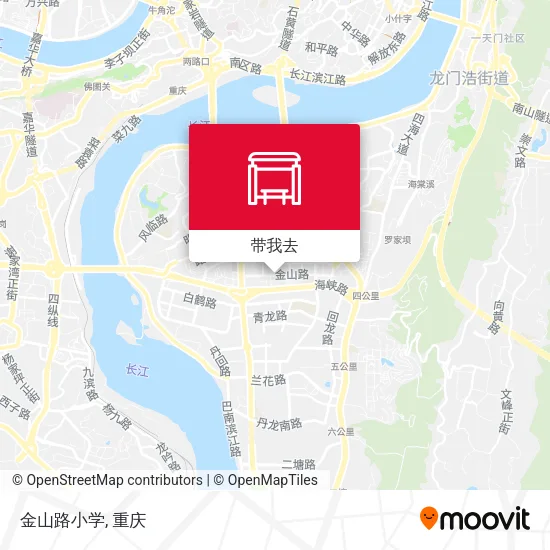金山路小学地图