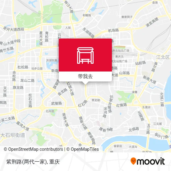 紫荆路(两代一家)地图