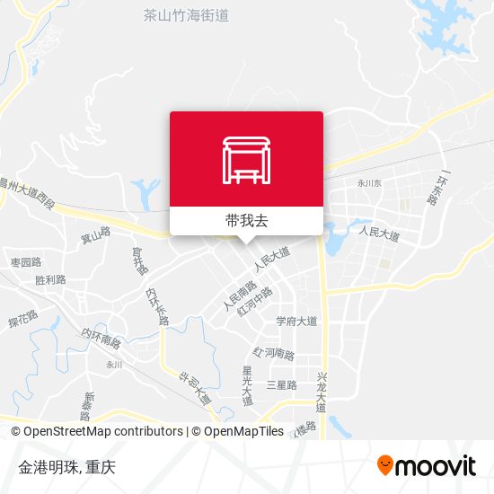 金港明珠地图
