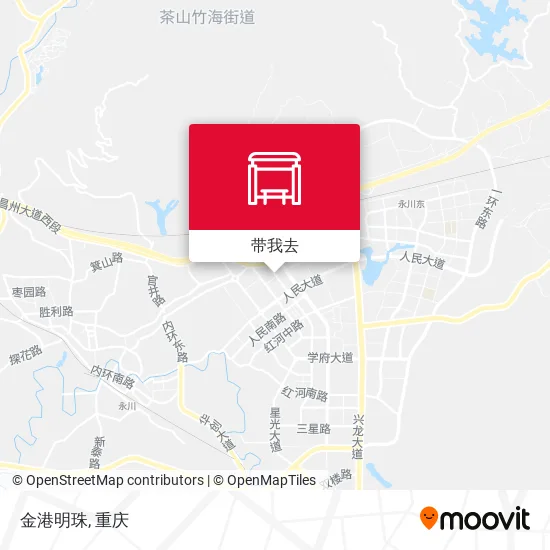 金港明珠地图