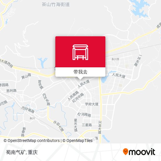 蜀南气矿地图
