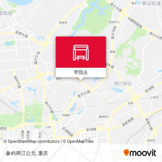 象屿两江公元地图