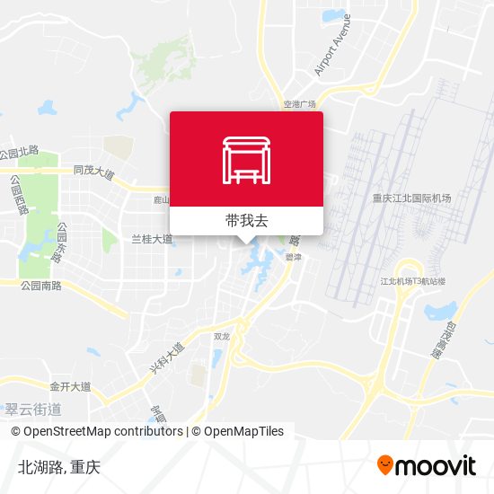 北湖路地图