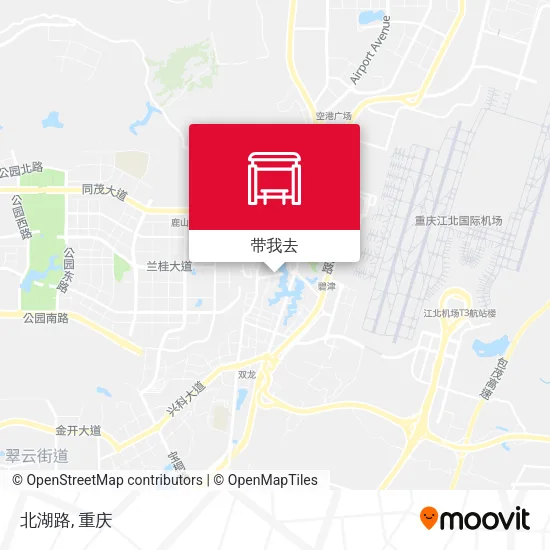 北湖路地图