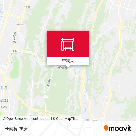 长南桥地图