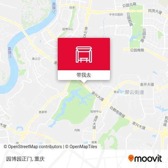 园博园正门地图