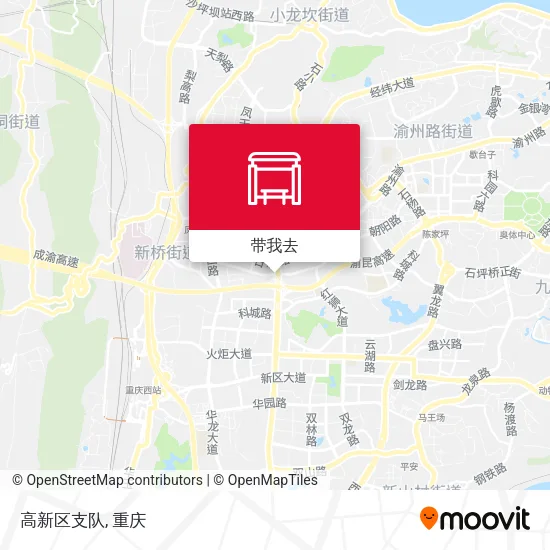 高新区支队地图