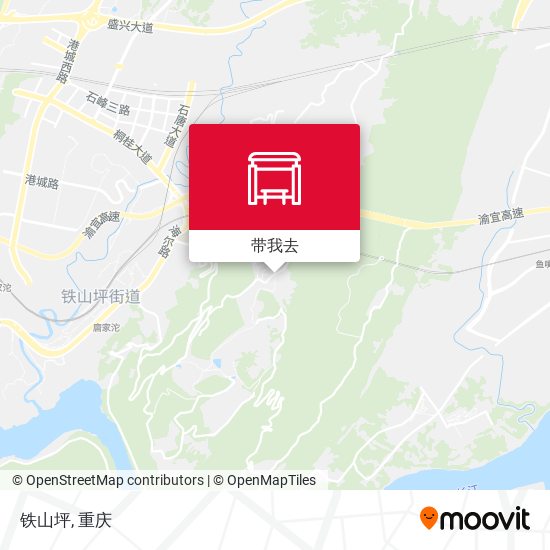 铁山坪地图