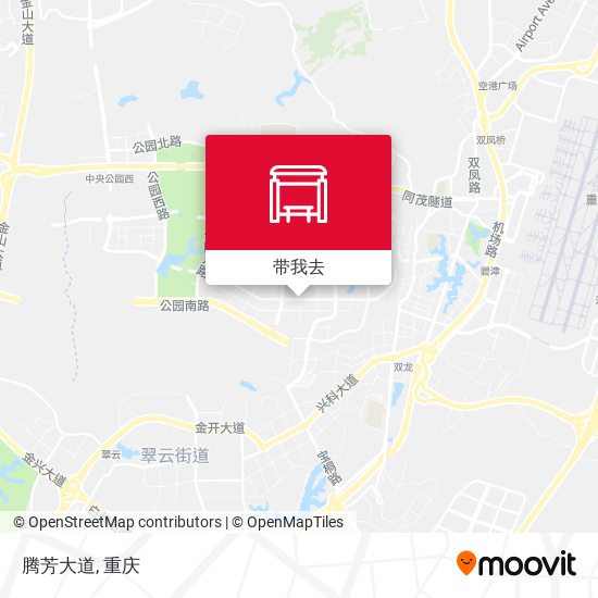 腾芳大道地图