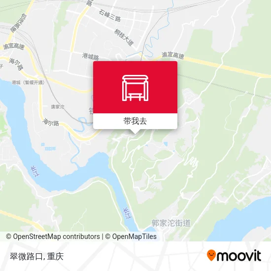 翠微路口地图