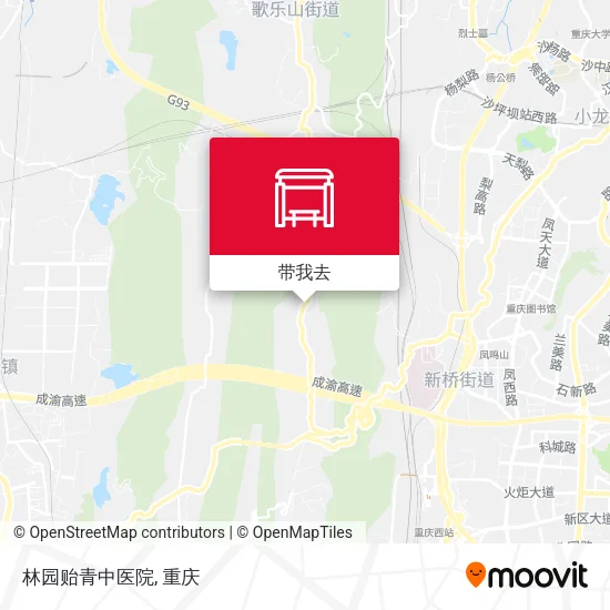 林园贻青中医院地图