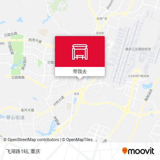 飞湖路1站地图