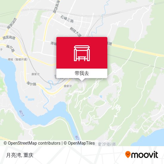 月亮湾地图