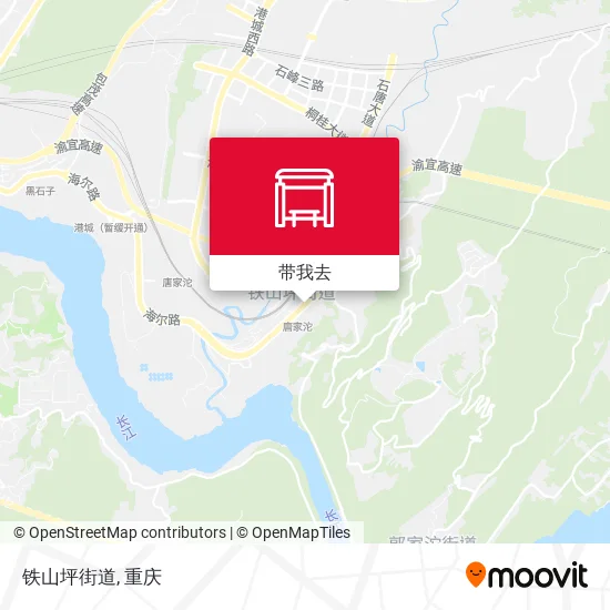 铁山坪街道地图