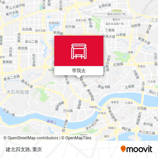 建北四支路地图