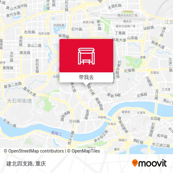 建北四支路地图