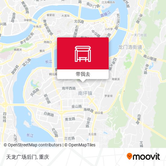 天龙广场后门地图