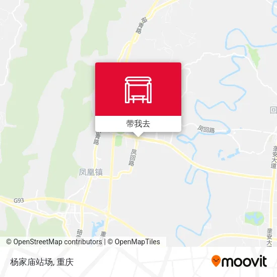 杨家庙站场地图