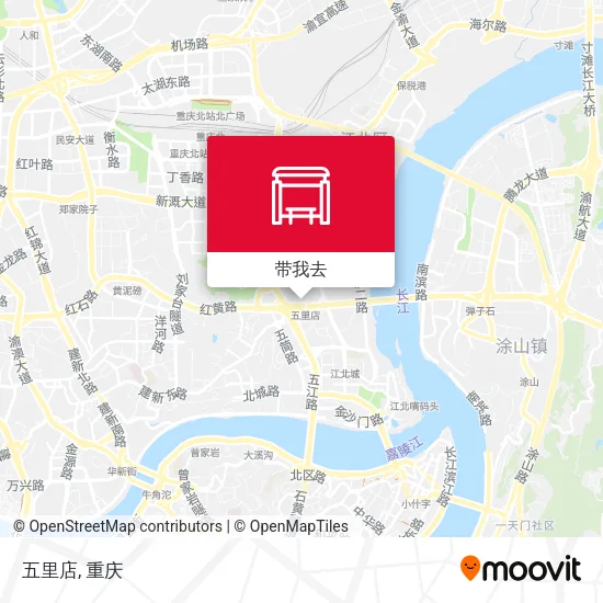 五里店地图