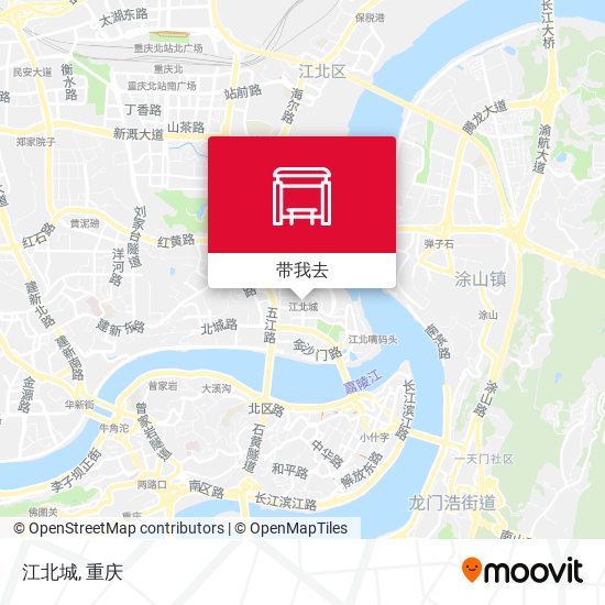 江北城地图