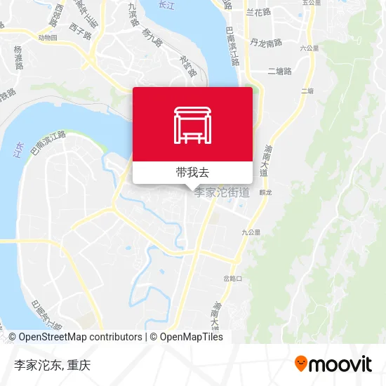 李家沱东地图