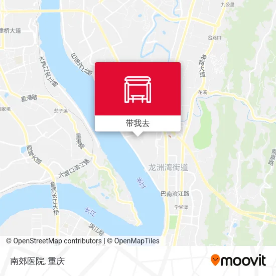 南郊医院地图