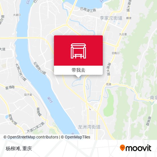 杨柳滩地图