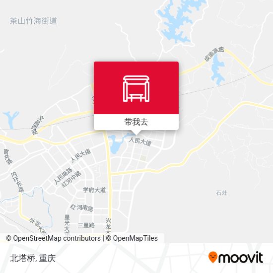 北塔桥地图