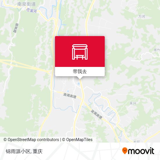 锦雨源小区地图