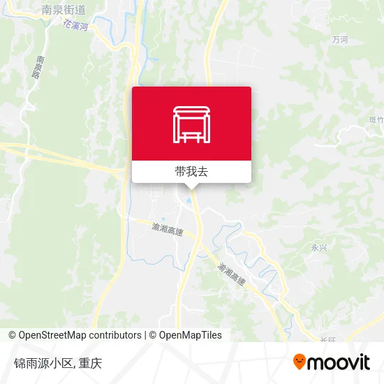 锦雨源小区地图