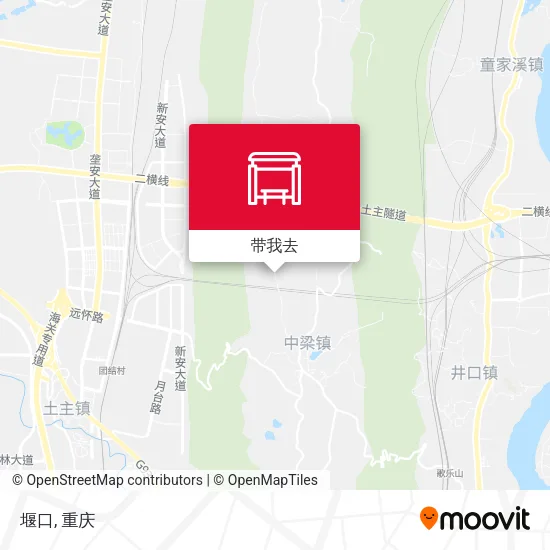 堰口地图