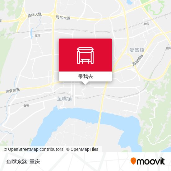 鱼嘴东路地图