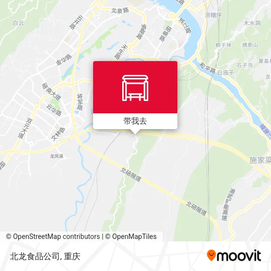 北龙食品公司地图