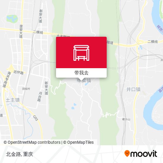 北金路地图