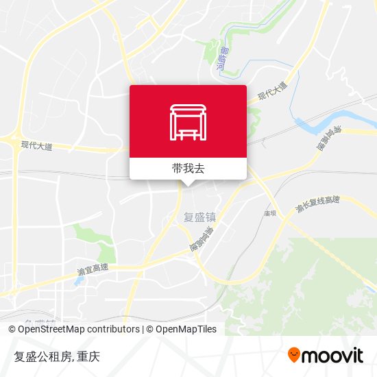 复盛公租房地图