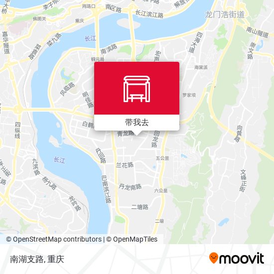 南湖支路地图