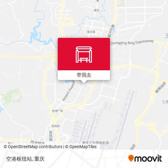 空港枢纽站地图