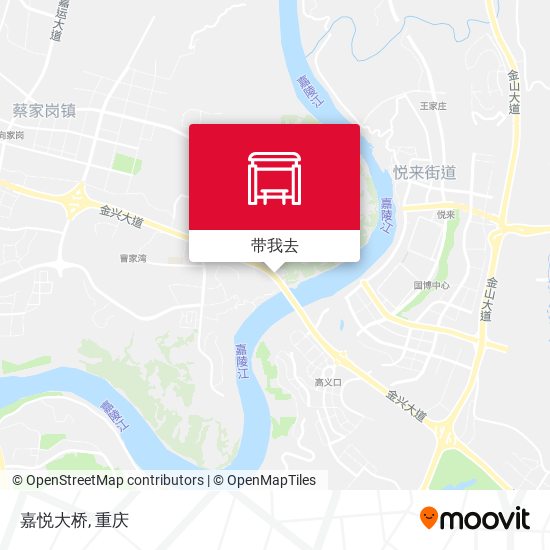 嘉悦大桥地图