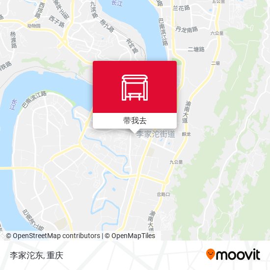 李家沱东地图