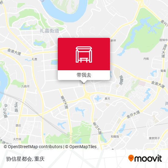 协信星都会地图