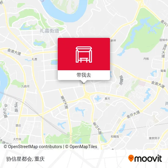 协信星都会地图