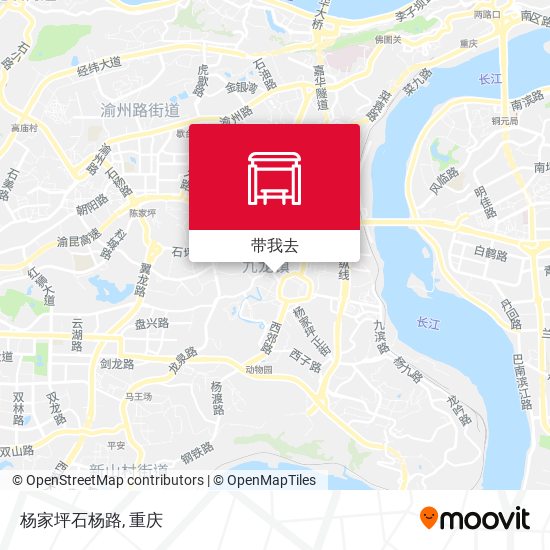 杨家坪石杨路地图